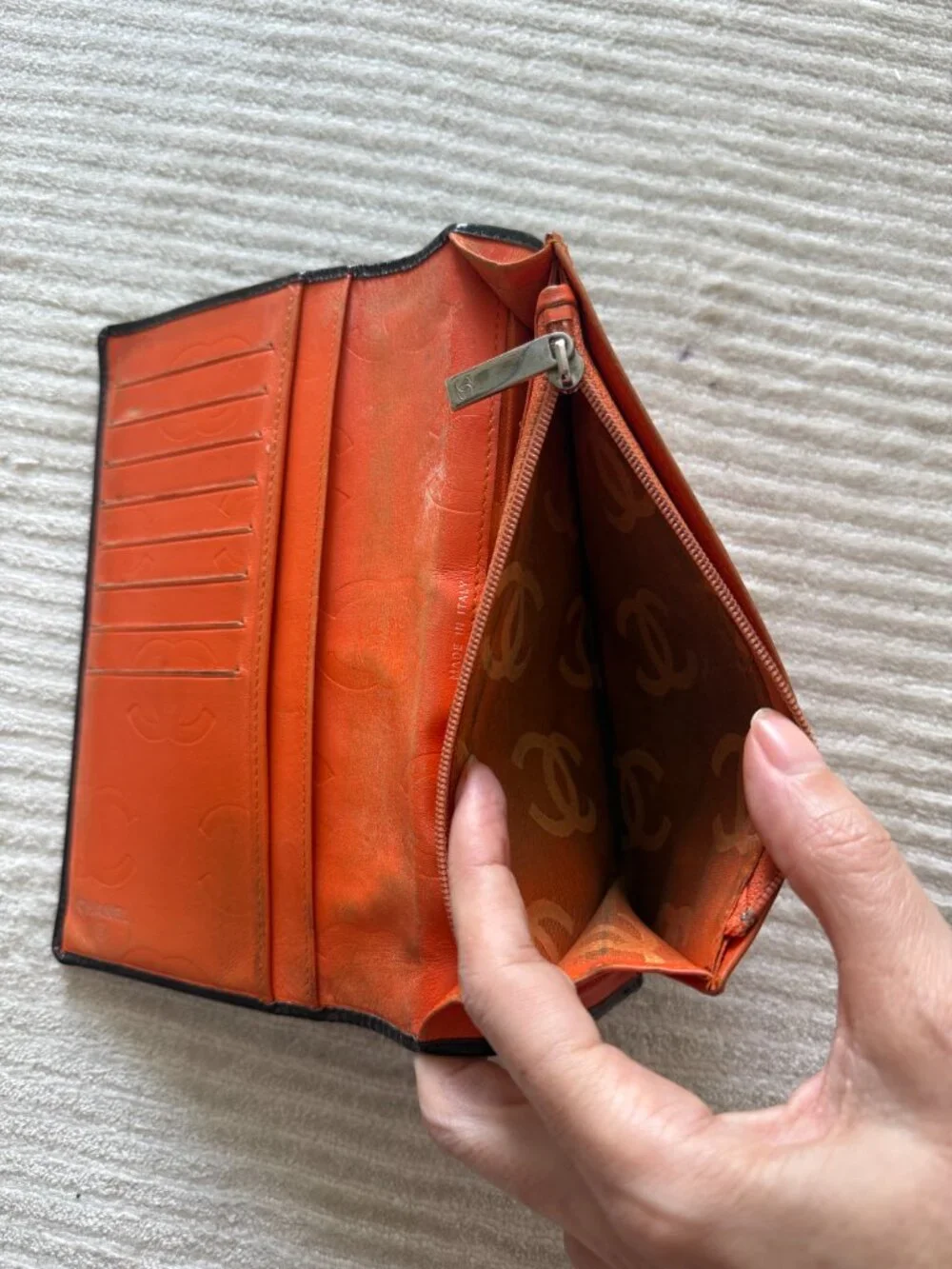CHANEL Cambon Long Wallet